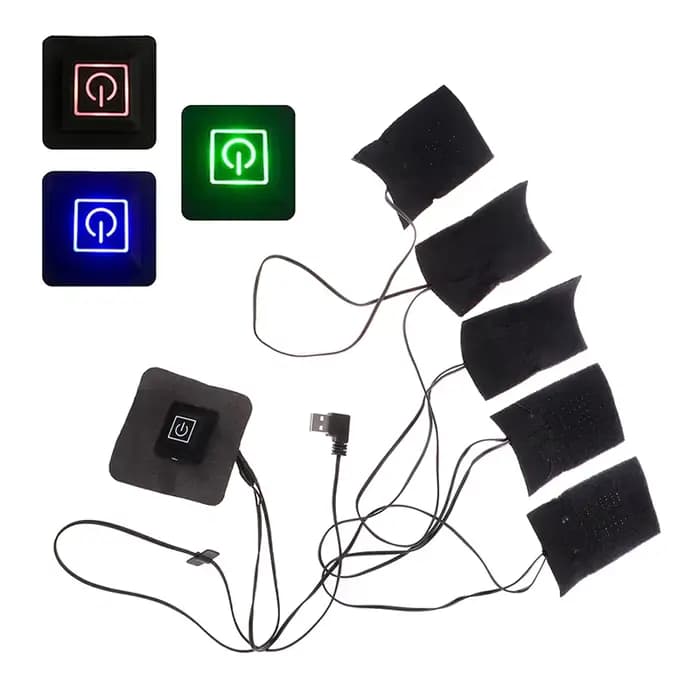 Veste chauffante USB électrique