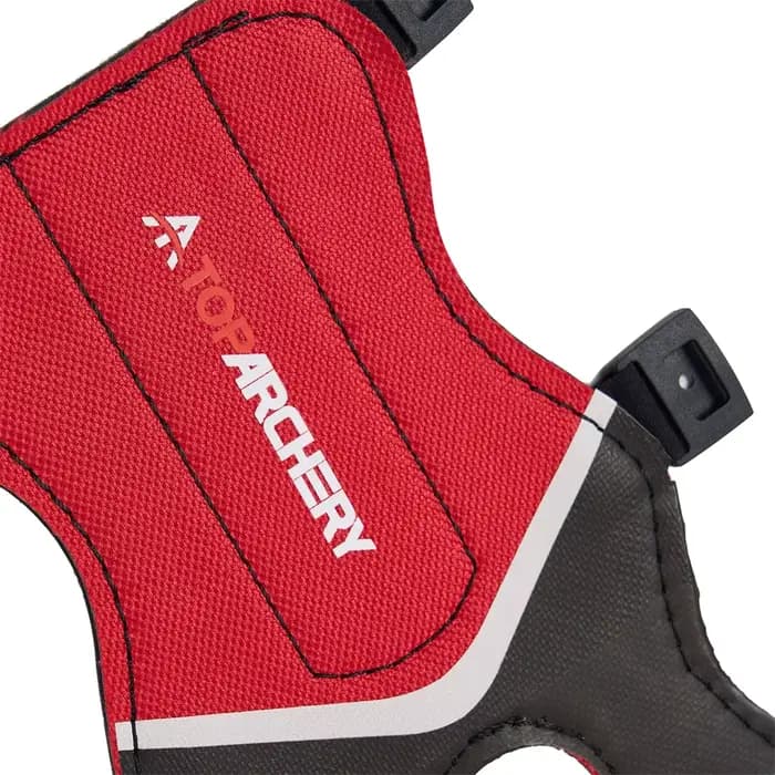 Toparchery – protège-bras de tir à l'arc, protection réglable, accessoire à 4 sangles, léger, cible de chasse, tir, unisexe pour adultes