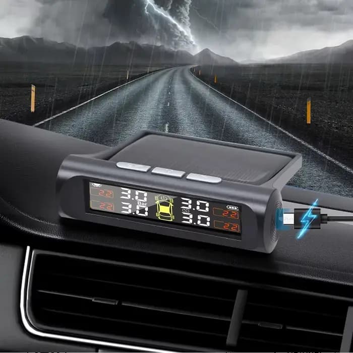 Capteur de pression des pneus solaire TPMS