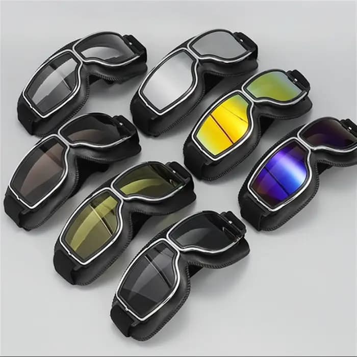 Lunettes de moto, lunettes de casque de moto coupe-vent