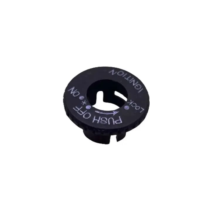 Accessoires moto décoratif ABS couverture noir cyclomoteur Scooter serrure d'allumage revêtement d'habillage pour Yamaha JOG 50 2JA 3KJ 3YK 4YP 5BM