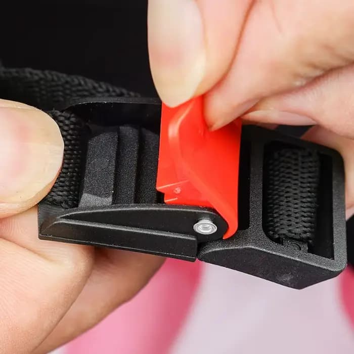 Réinitialisation de sangle de ruisseau pour casque de moto