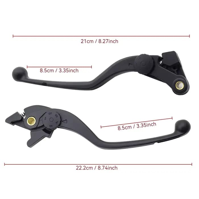 Leviers de Frein et d'Embrayage pour Moto
