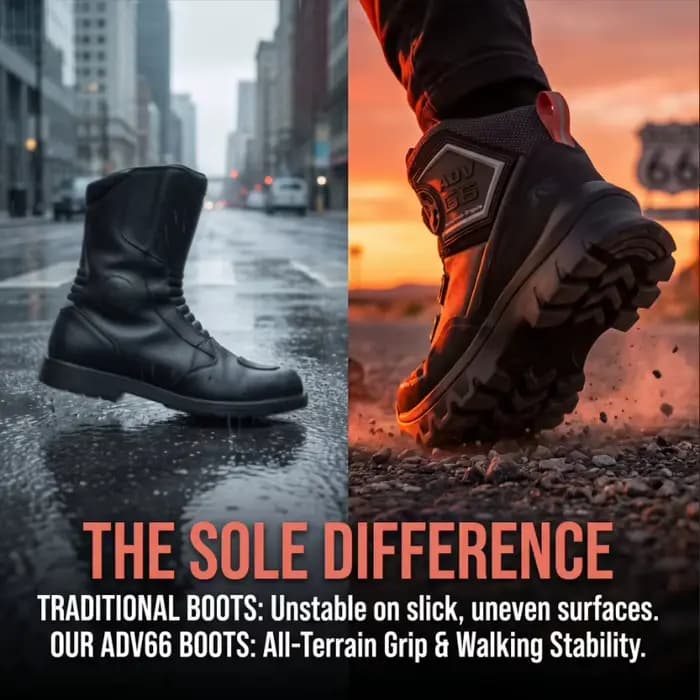 Bottes de moto TR G6 antidérapantes et coupe-vent pour hommes
