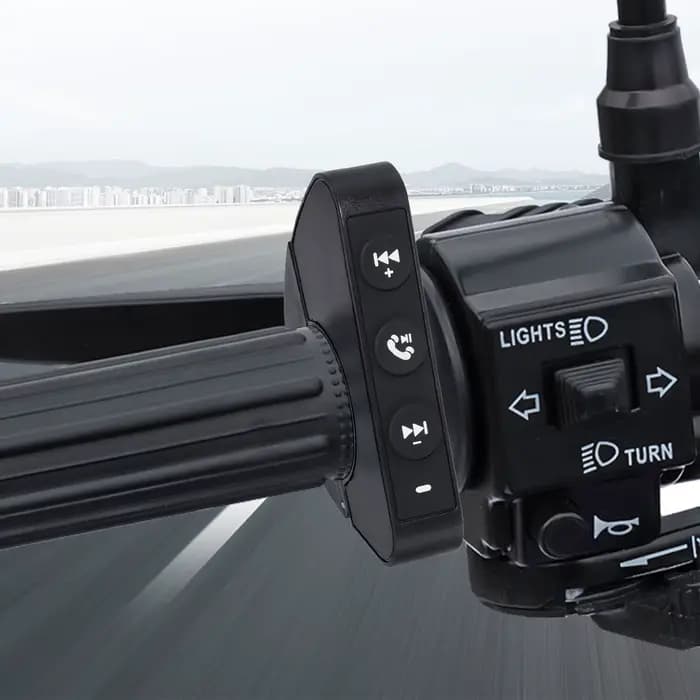 Bouton de commande multimédia sans fil pour guidon