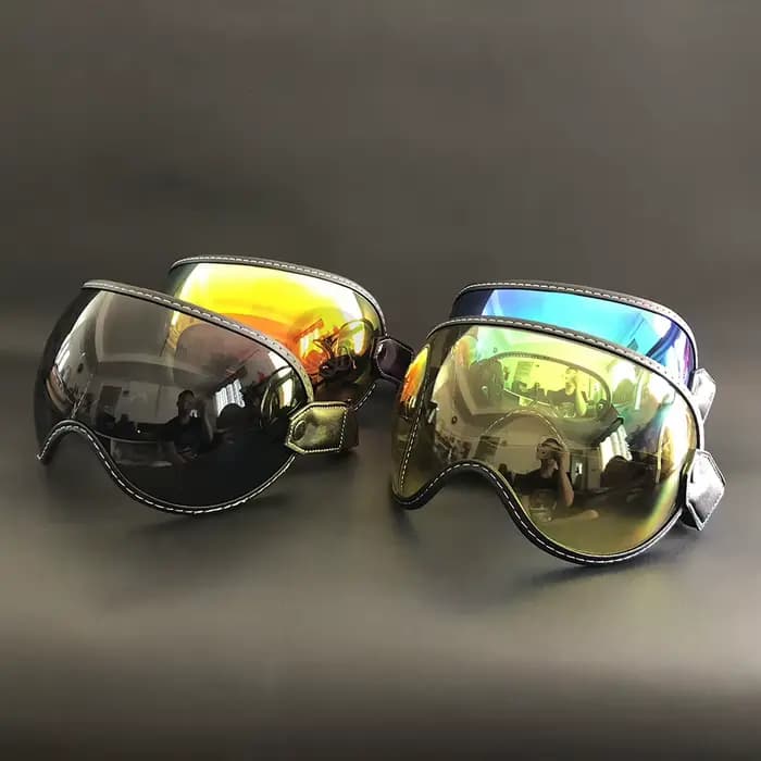 Visière de bouclier à bulles pour casque de Moto