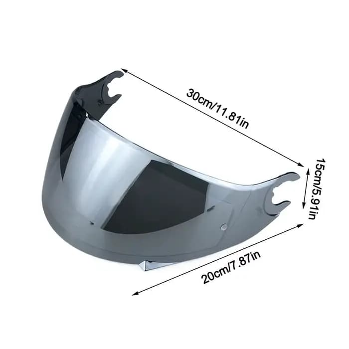Nouveau pour SHARK D Skwal D-Skwal 2 Spartan casque visière intégral remplacement