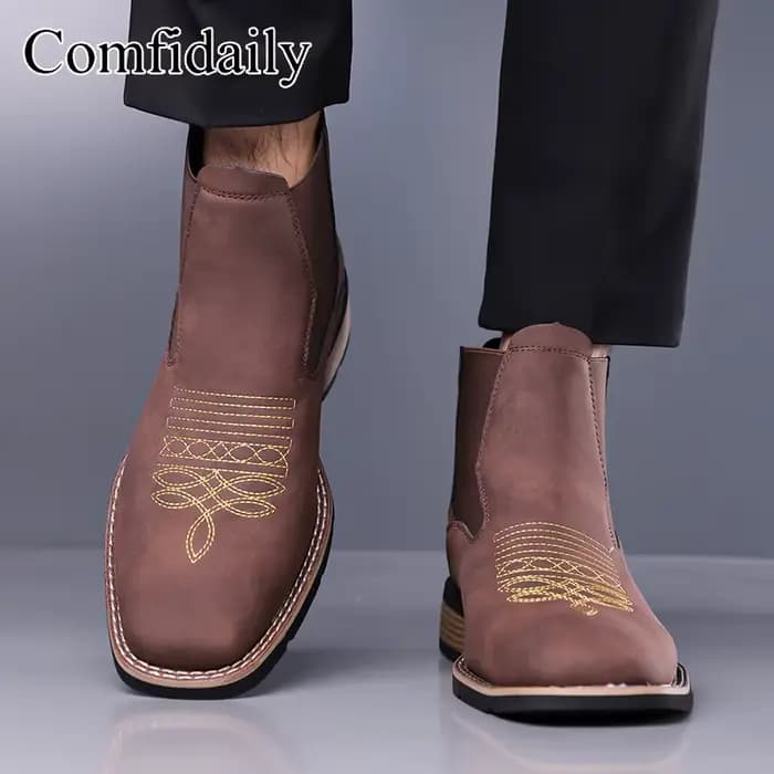 Bottines Chelsea rétro pour hommes