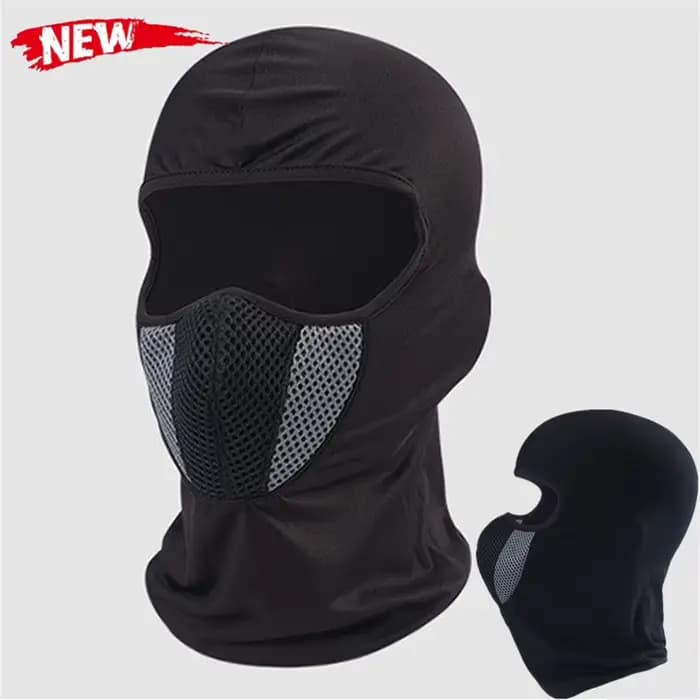 Cagoule respirante intégrale pour moto