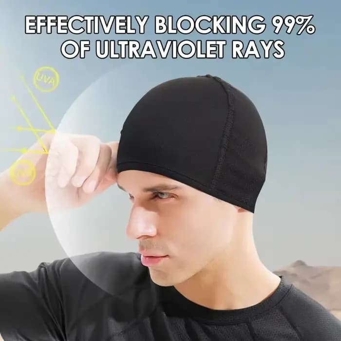 1/5 pièces casque de moto casquette intérieure chapeau séchage rapide respirant