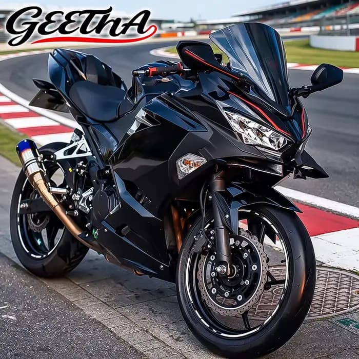 2018-2026+ Accessoires moto Naked Spoilers Winglet Aile fixe Carénage pour Kawasaki Ninja 400 ninja400