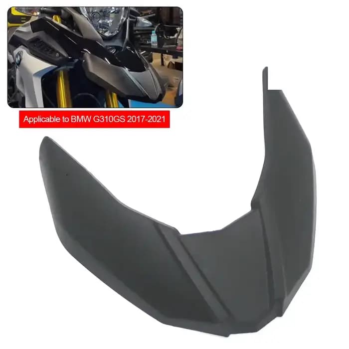 Ailes de carénage de bec de garde-boue avant de moto
