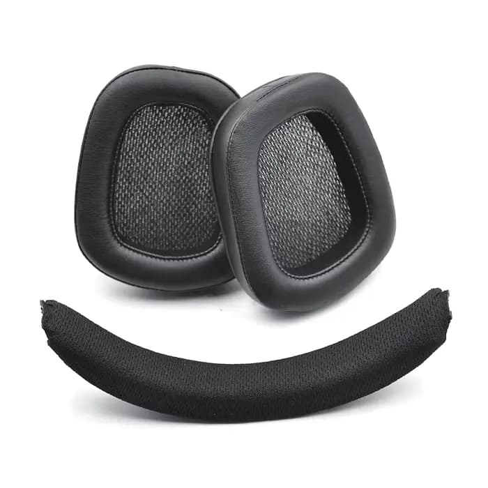 Coussinets d'oreille avec bandeau pour casque de jeu sans fil Logitech G533 G 533
