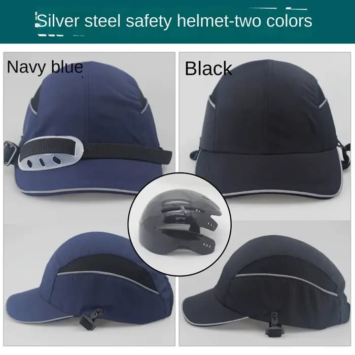 Casquette de Baseball Safe contre les chocs, Style de Protection, Anti-collision, casque, Protection de la tête, sécurité du travail, réparation