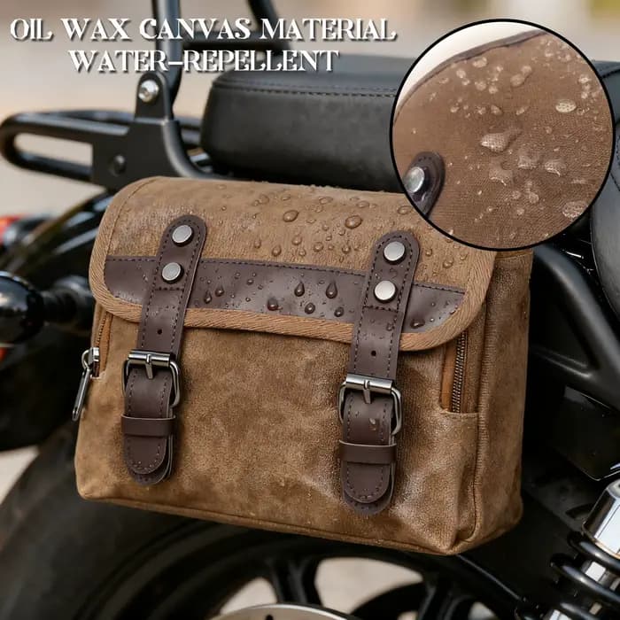 Sac suspendu de moto Vintage