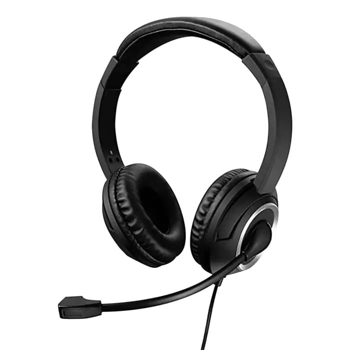 Casque USB avec micro muet pour PC, casque d'affaires de 3.5mm avec Microphone rotatif, suppression du bruit pour Center d'appels