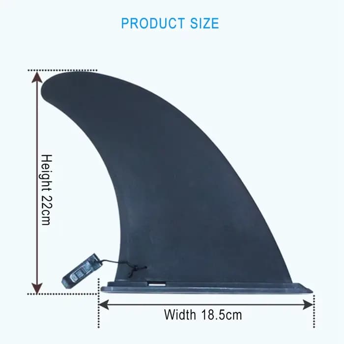 Surfwater Wave Fin SUP accessoire stabilisateur ajustement Stand Up Paddle planche de surf coulissant Central Fin côté séparateur prise