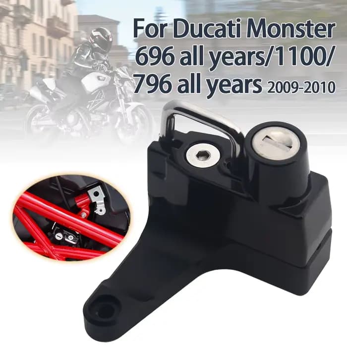 Kit de verrouillage de casque de moto pour Ducati Monster 696 796 1100