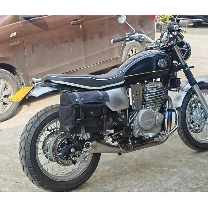 Sac latéral de moto pour Sportster Softail Dyna Cruiser