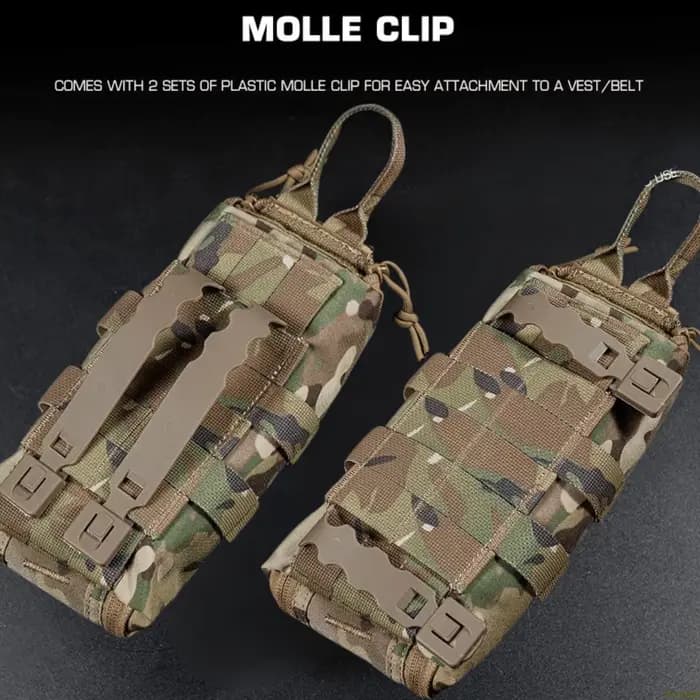 Poudres MOLLE IFAK, kit de premiers soins