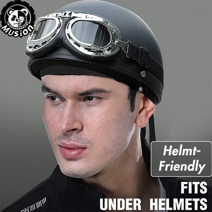 Musion cagoule casque doublure intérieure Protection solaire respirant absorbant la sueur toutes saisons moto équitation