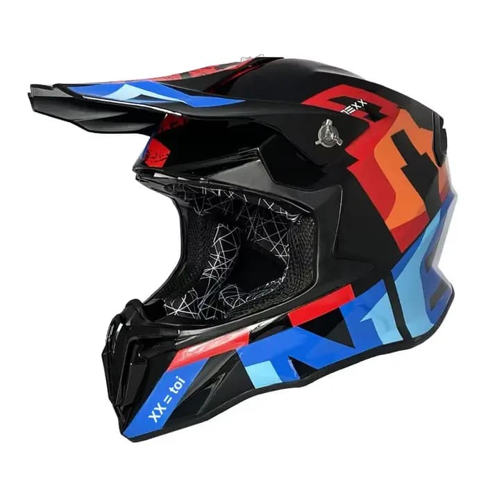 Casque de Moto avec bouclier solaire Atv DOT Road Cross