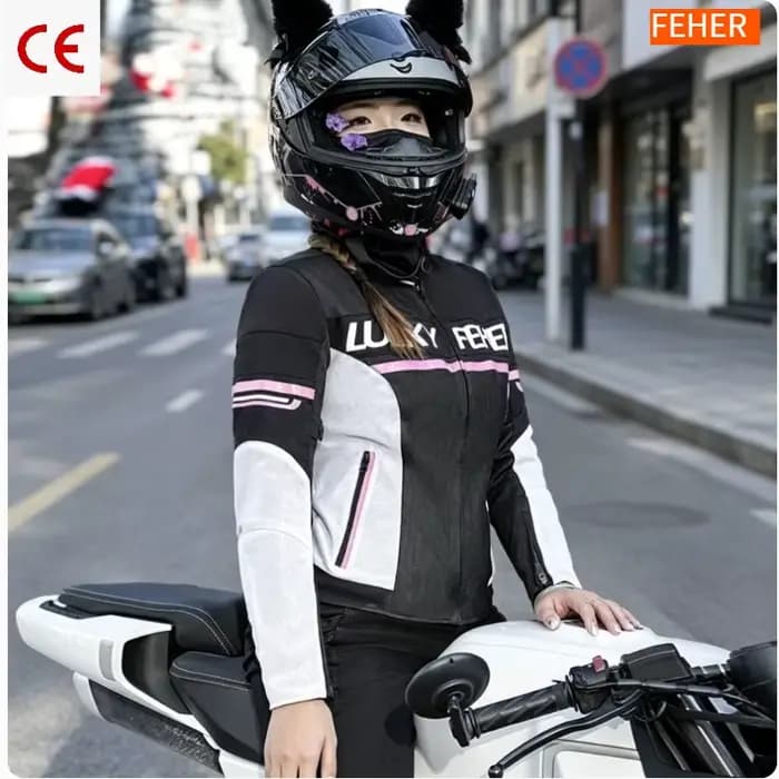 Veste de moto anti-chute FEHER pour femmes
