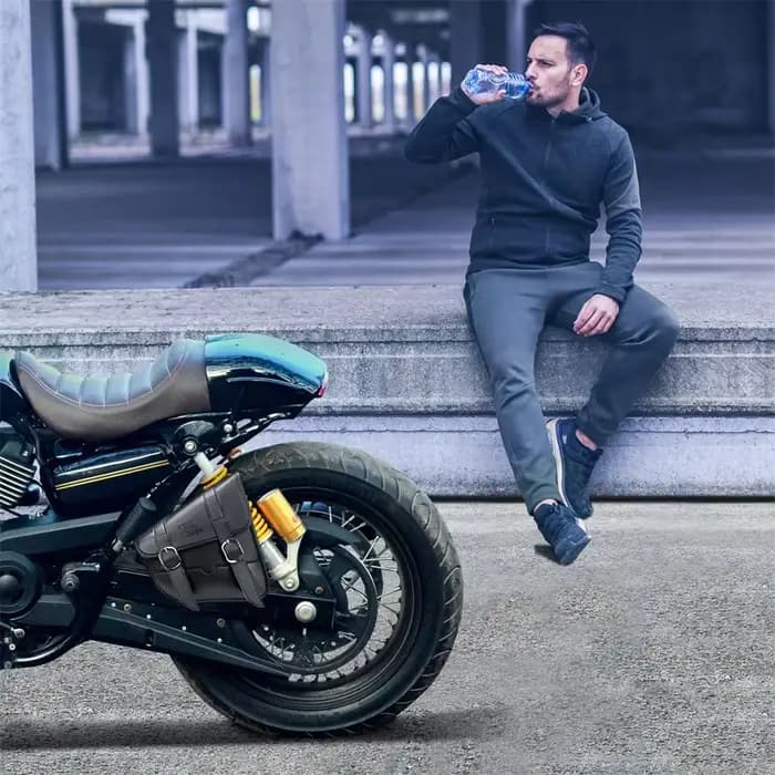 Sac de bras oscillant de moto