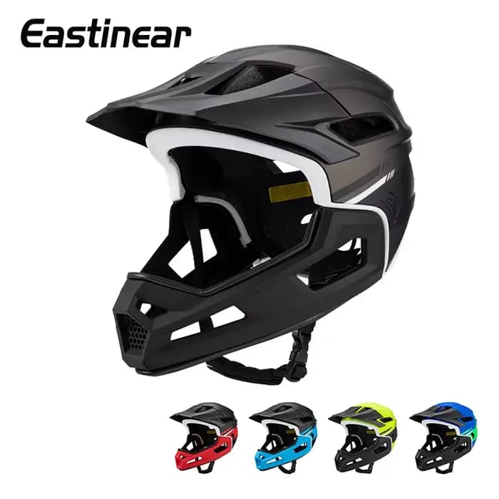 Eastinear's nouveau casque de vélo adulte intégral détachable Sports de plein air moto Skateboard