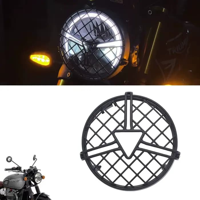 Protecteur de phare de moto pour Triumph Bonneville T100 T120