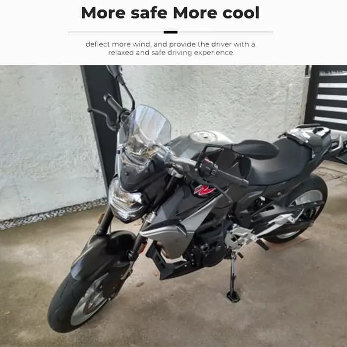 Convient pour 2020 - 2025 BMW F900R pare-brise moto