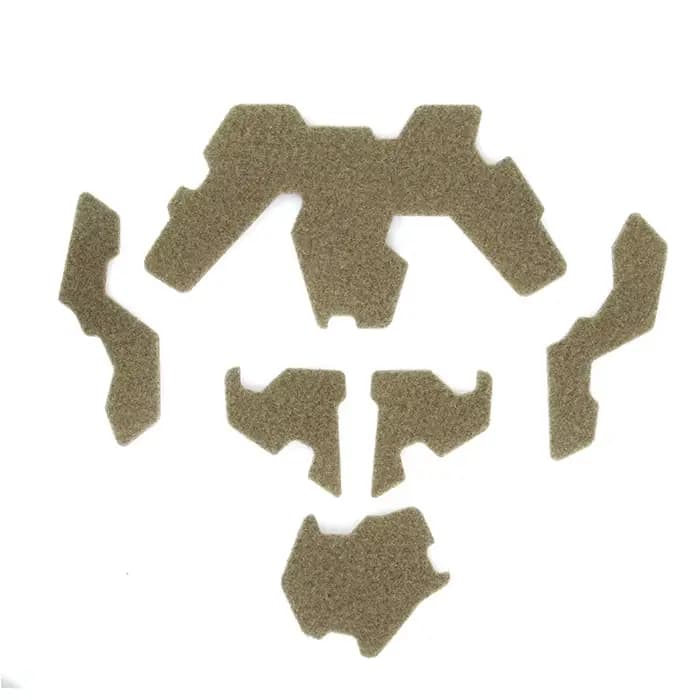 Autocollants de décoration d'apparence de casque tactique FTHS, côté boucle