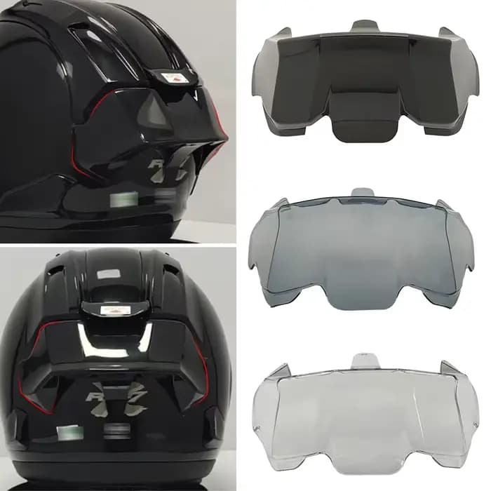 Becquet de casque de moto