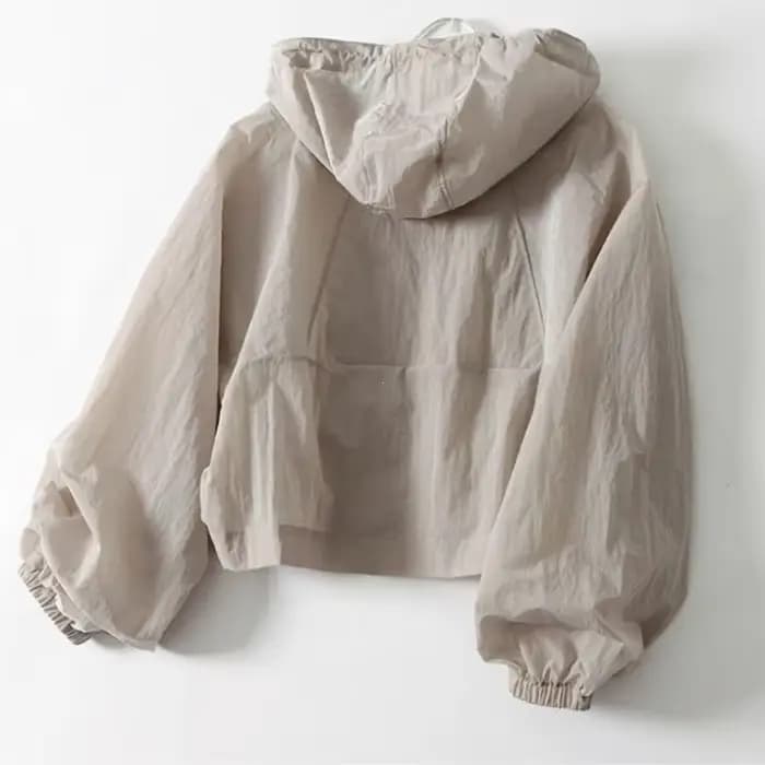 Veste d'été ample à manches longues pour femmes, imperméable, séchage rapide, simplicité, vêtements fins de protection solaire, manteau Anti-femmes, Sports de plein air