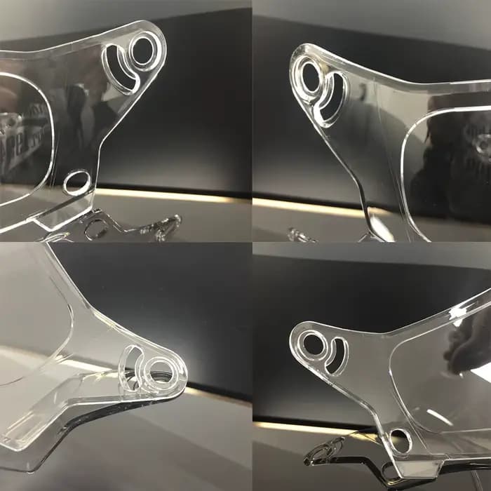 Visière de casque de moto pour casque Bell Eliminator