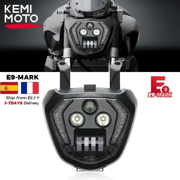 Pour YAMAHA MT07 Phare MT 07