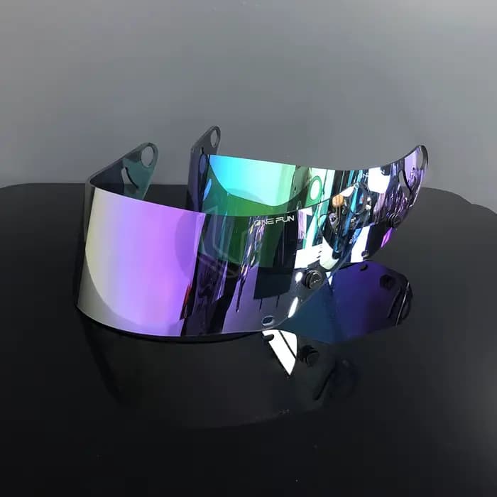 6 SK6 casque visière lentille moto