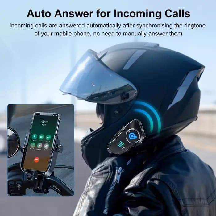 Casque de moto avec caméra DVR/caméra embarquée 1080P