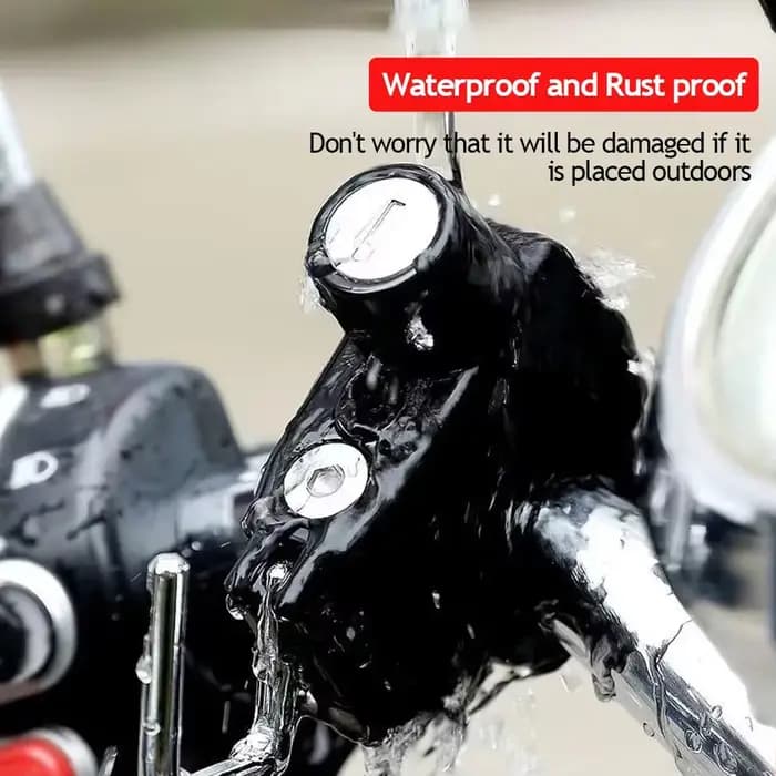 Serrure antivol pour casque de moto