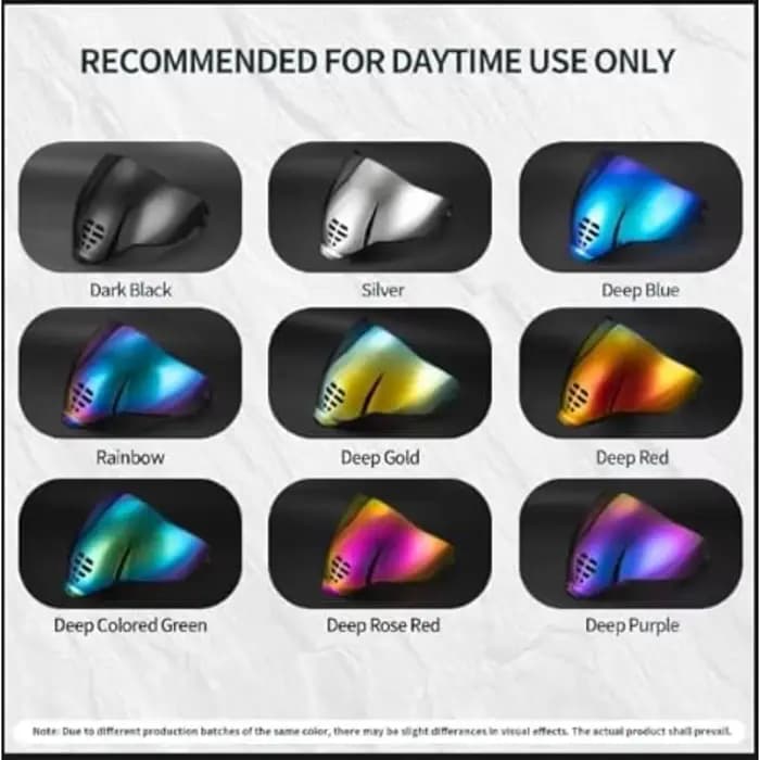 Visière de casque de moto pour Icon Airflite IC-06