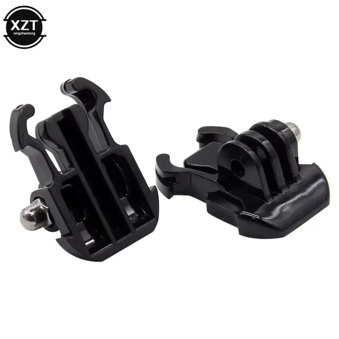 2 pièces Clip de boucle support de base pour Gopro Go Pro Hero HD 1 2 3 3 + 4 5 6 7 accessoires étui casque