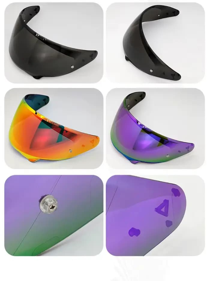 Visière de casque de moto pour pare-brise I71