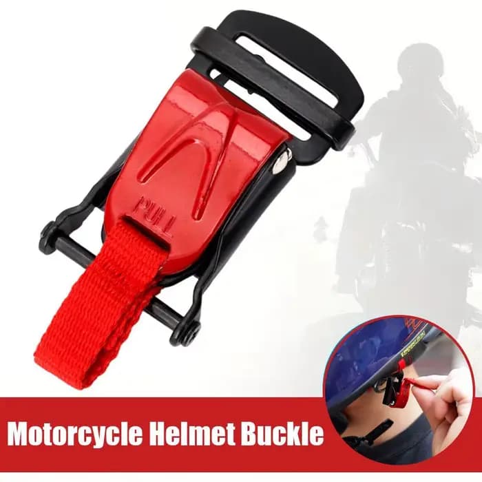 Clip de mentonnière flexible – Boucles de casque de moto