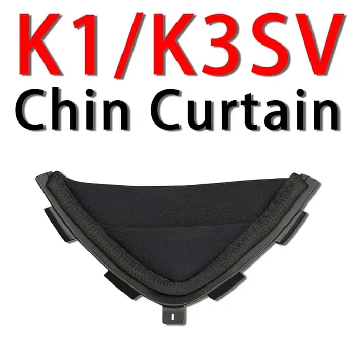 Rideau de menton pour Shoei X14 Z7 X15 Z8 GT AGV K5 K5S K3SV K1