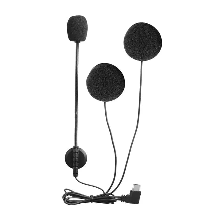 Casque d'interphone de Type C Compatible avec Ejeas V6 Pro + V4 PLUS