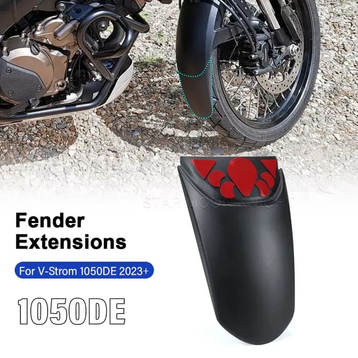Extension de garde-boue avant pour moto