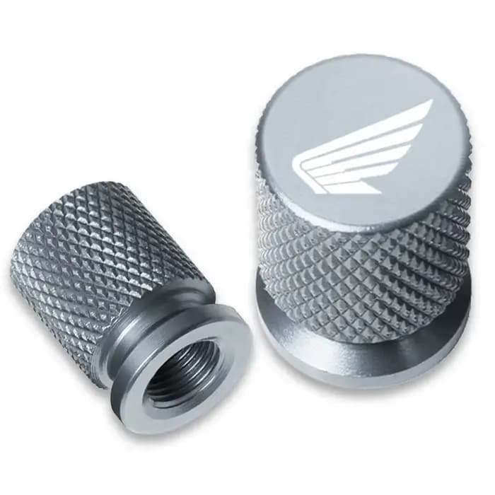 Couvercle de bouchons de tige de Valve de roue de pneu de moto en alliage d'aluminium