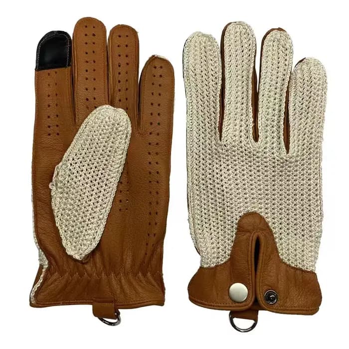 Gants en peau d'agneau pour hommes