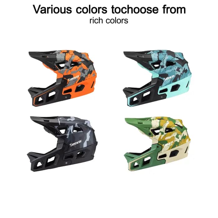 Casque intégral de vélo Seeker pour cross-country