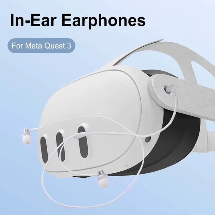Écouteurs isolants du bruit, écouteurs VR confortables, son immersif, casque de jeu VR, AUX 3.5mm pour casque Meta Quest 3 VR